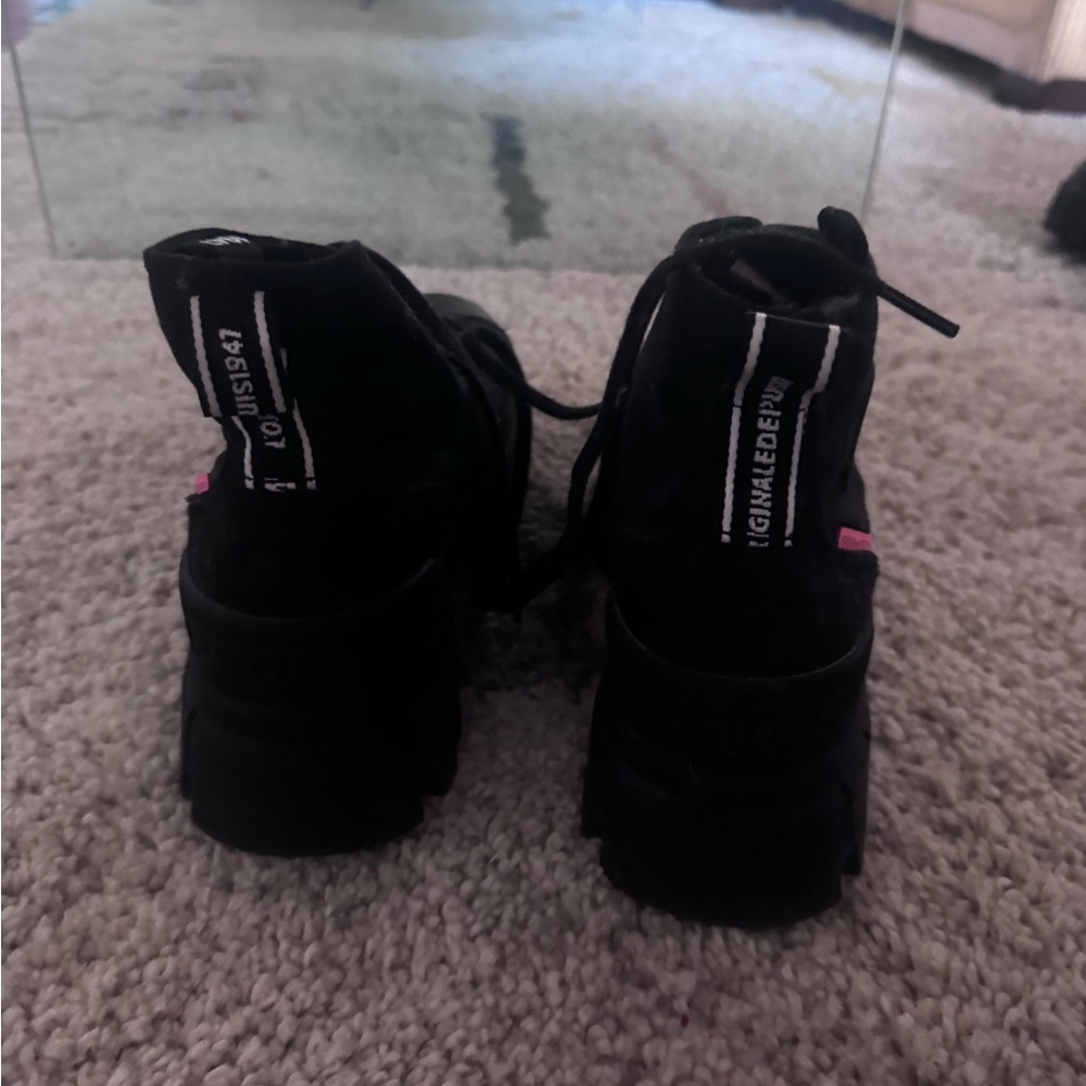 Palladium Black High-Top Sneakers - Picture 3 of 4